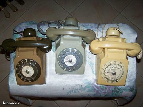 Lot de 3 Téléphones Socotel S63
