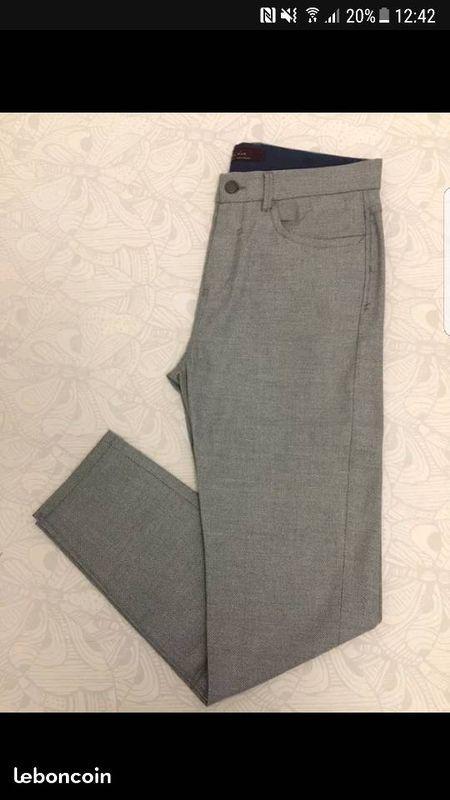 pantalon Zara gris