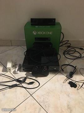 Xbox one, manette, casque, jeux, kinect