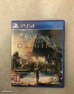 Assassin,s Creed Origins PS4 neuf