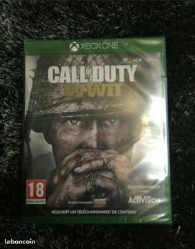 Call of Duty WWII Xbox One neuf