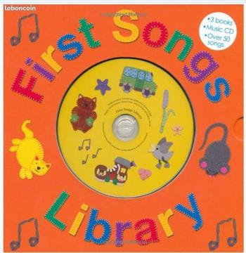 First Songs Library Hardcover livre anglais