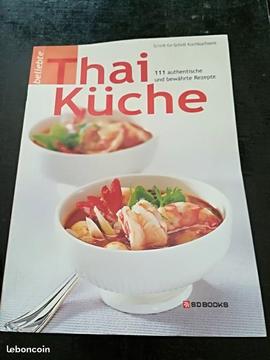 Livre recette cuisine Thaï en allemand NEUF 250pa