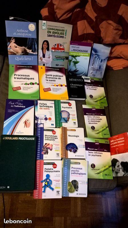 Divers Livres de Formation IFSI, Soins Infirmiers