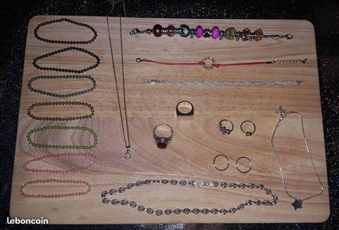 Bracelets et bagues