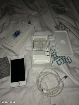 iPhone 5SE 64go blanc argent