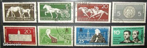 N°324 timbres allemand ddr lot 971,972,973