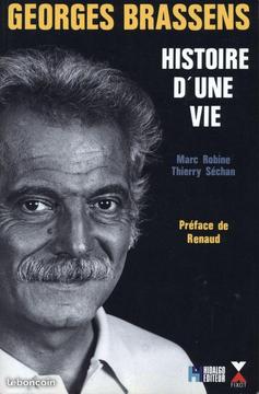 Livre Georges Brassens - Histoire d'une vie
