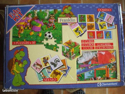 Malette jeux 3 puzzle 30 pièces CLEMENTONI