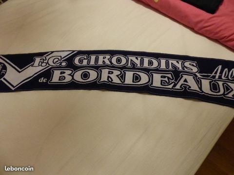 Écharpe supporter Girondins de Bordeaux Football