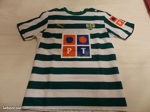Maillot Sporting Lisbonne Portugal Taille S Puma