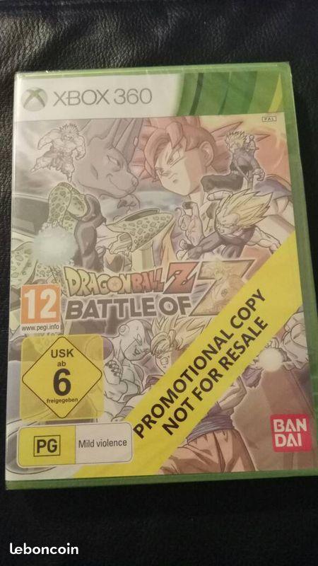 jeu Dragon Ball Z Battle of Z Xbox 360