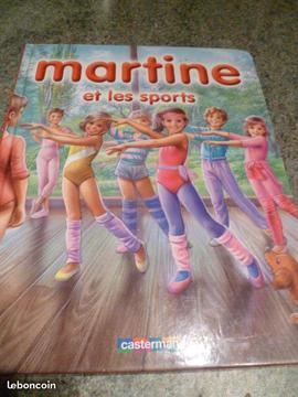 Livre enfant Martine et les sports (mousse33)