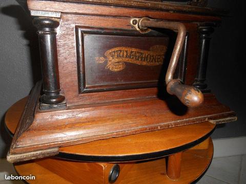 Ancien gramophone 1900