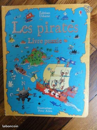 Lot 2 Livres puzzle Pirates & Harry potter (san04)