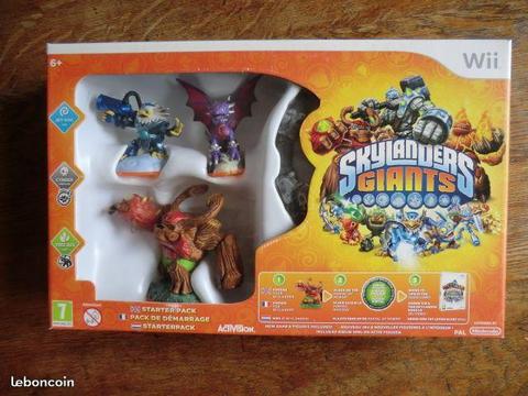 Jeu Wii Skylander Giants Starter pack