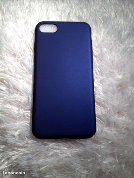 Coque bleue marine pour iPhone 7 ou 8
