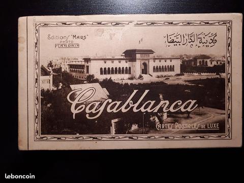 CPA Livret Cartes Postales - Casablanca