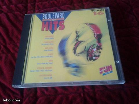CD Boulevard des hits volume 16 année 1992