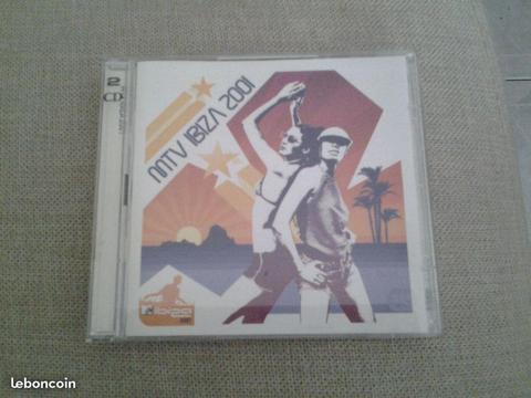 2 cd compilation mtv ibiza 2001