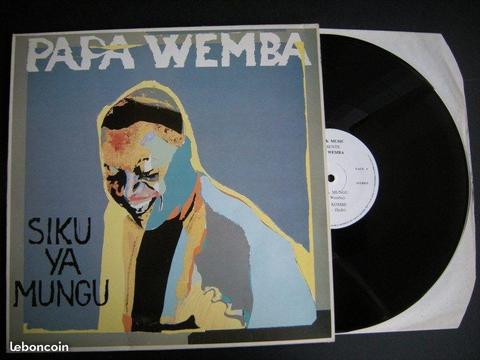 PAPA WEMBA - SIKU YA MUNGU VINYLE 33 tours