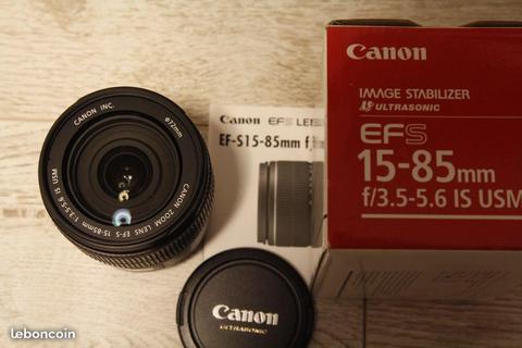CANON EF S 15 85 f/3.5-5.6 IS USM