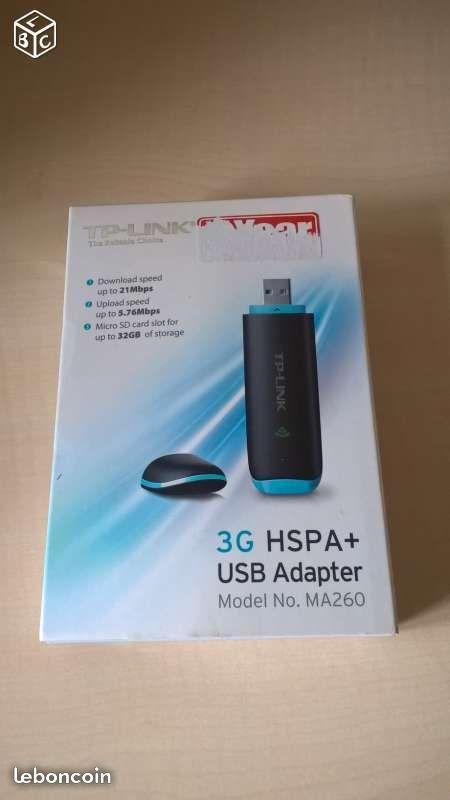 Tp-link 3g hspa+usb adapter - modem cellulaire