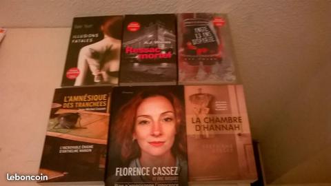 Lot de six livres neufs