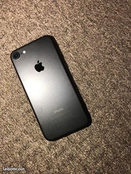 Iphone 7 noir mat