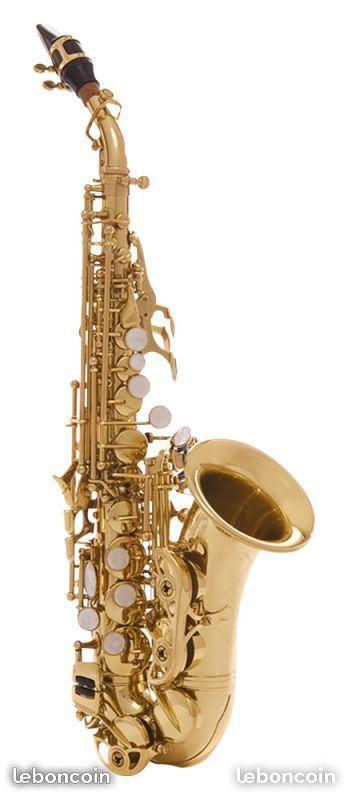 Saxophone soprano / etat neuf / avec sacoche