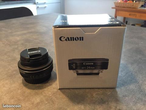 Objectif Canon EF-S 24mm 2,8 STM
