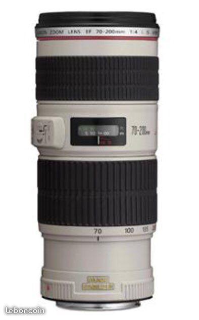 Objectif Canon 70-200mm F/4 IS USM série L