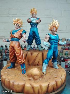 DBZ - 3 Banpresto MSP + Base - Dio Custom Repaint