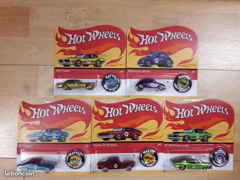 HOTWHEELS Lot complet Série Red Lines