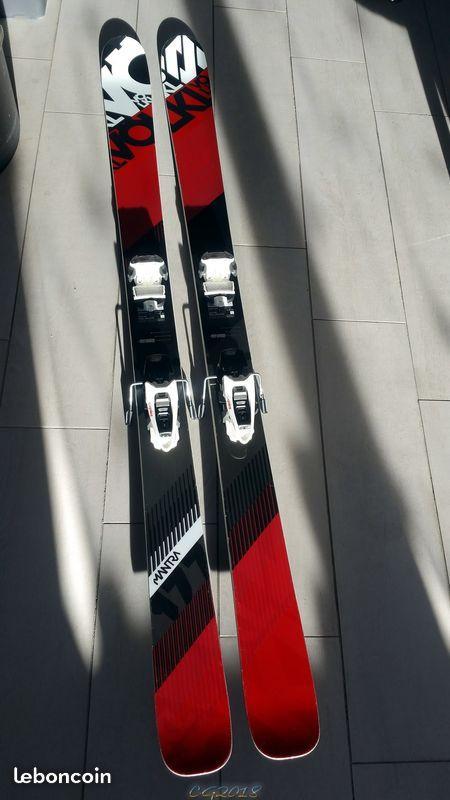 Ski völkl Mantra 177cm avec fix marker Squire11
