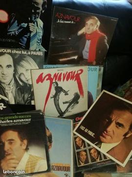 collection unique 25 vinyl Charles Aznavour