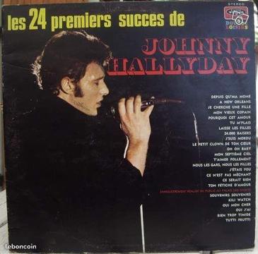 Johnny hallyday . 33 tours . lp's