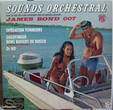 James bond oo7 . sounds orchestral . 33 tours