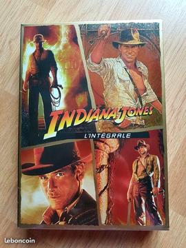 Coffret L'intégrale d'Indiana Jones DVD, VF, NEUF