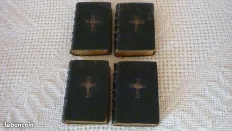 Paroissien Romain Colet, en 4 volumes,1876