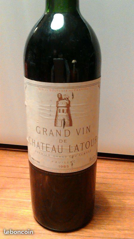 Grand vin de chateau latour 1985