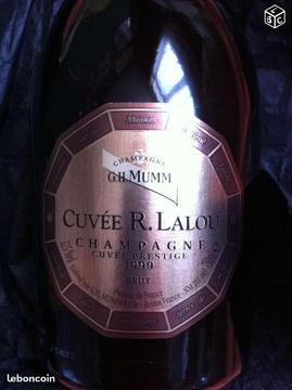 Champagne rene lalou cuvee prestige 1999