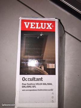 Store occultant gris Velux