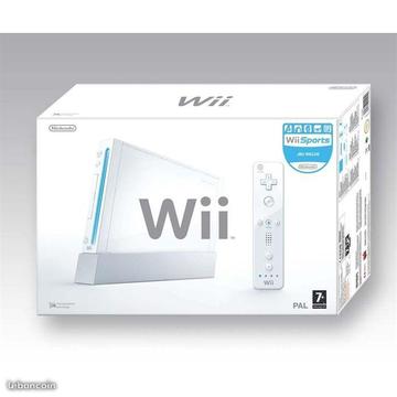 Console Wii + 4 jeux