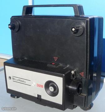 Projecteur Bell & Howell 328 super 8mm vintage