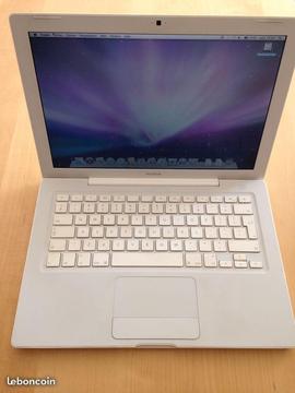 Macbook blanc Apple 13.3 pouces