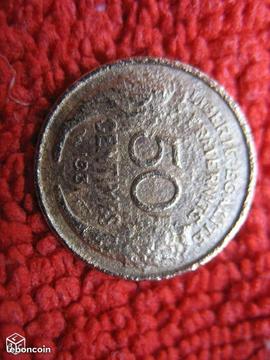 Pièce de monnaie de 50 centimes 1931