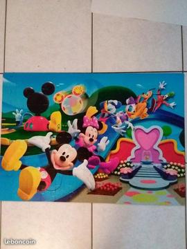 Puzzle MICKEY CLUB HOUSE MAXI 104 - mail9