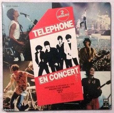 TELEPHONE Collector Dble 45T LIVE 1981
