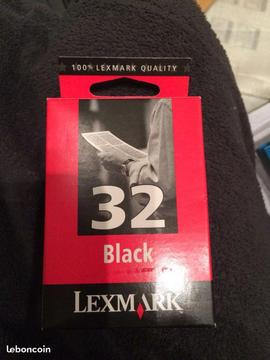 Cartouche d encre noir n32 LEXMARK